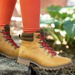 Timberland Ellendale Mid Hiker Waterproof Chukka Boots 6.5 Wheat Tan